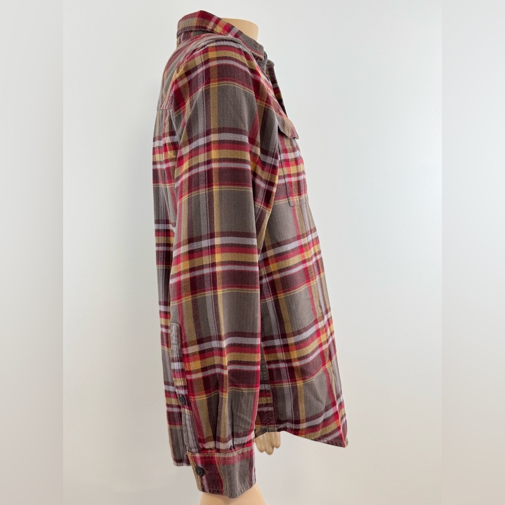 Columbia Omni Wick Plaid Long Sleeve, Button Up Shirt, Men's Size Small - Picture 4 of 10